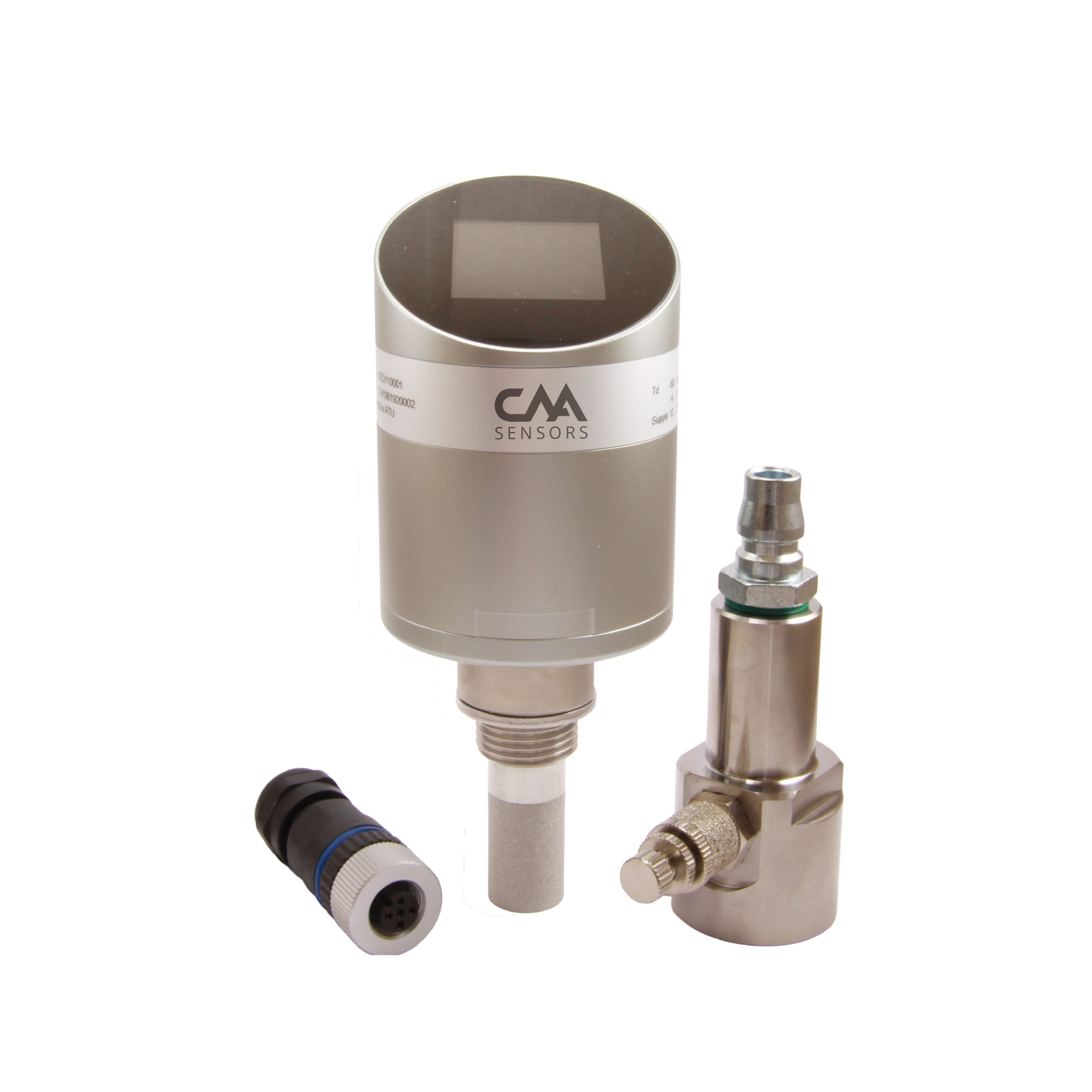 Dew Point Sensor with Display and M12 connector