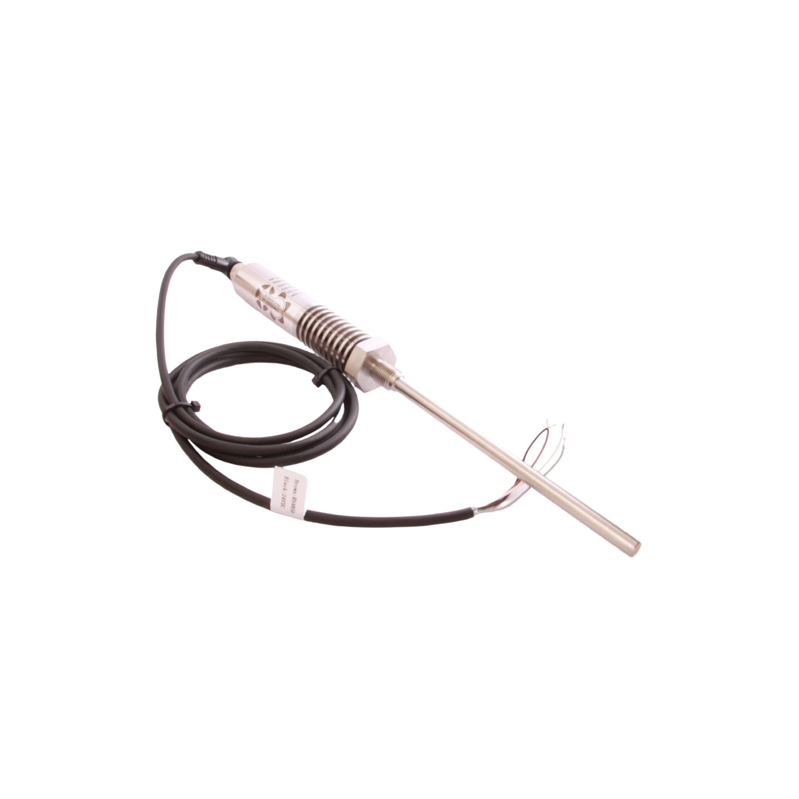 Temperature sensor with Modbus output and cable